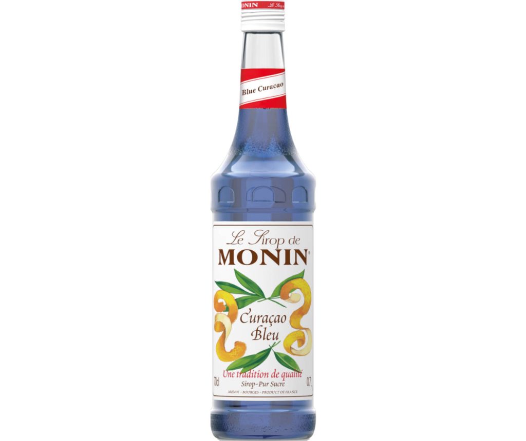 Monin Blue Curacao Syrup 700ml - Grab Monin at Gofood